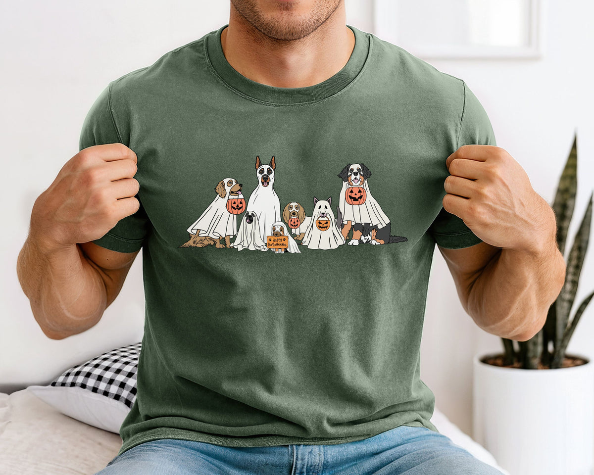 Halloween Ghost Dog T-Shirt — Dog Cosplay Top