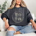 Registered Nurse Crewneck Sweatshirt – Intensive Care Unit Floral Badge