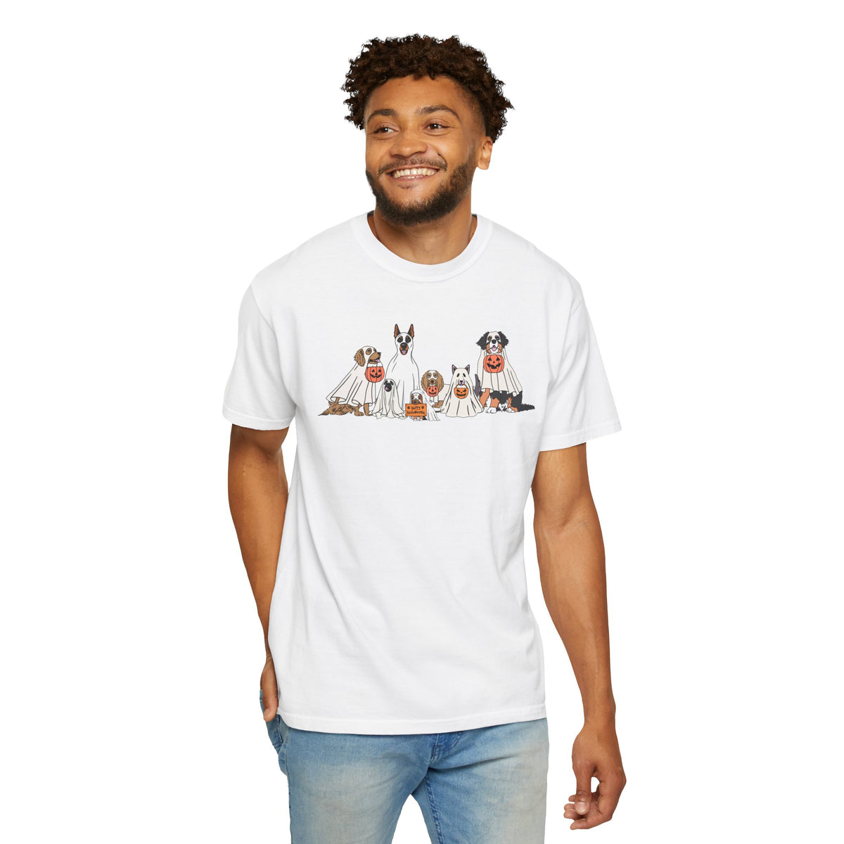 Halloween Ghost Dog T-Shirt — Dog Cosplay Top
