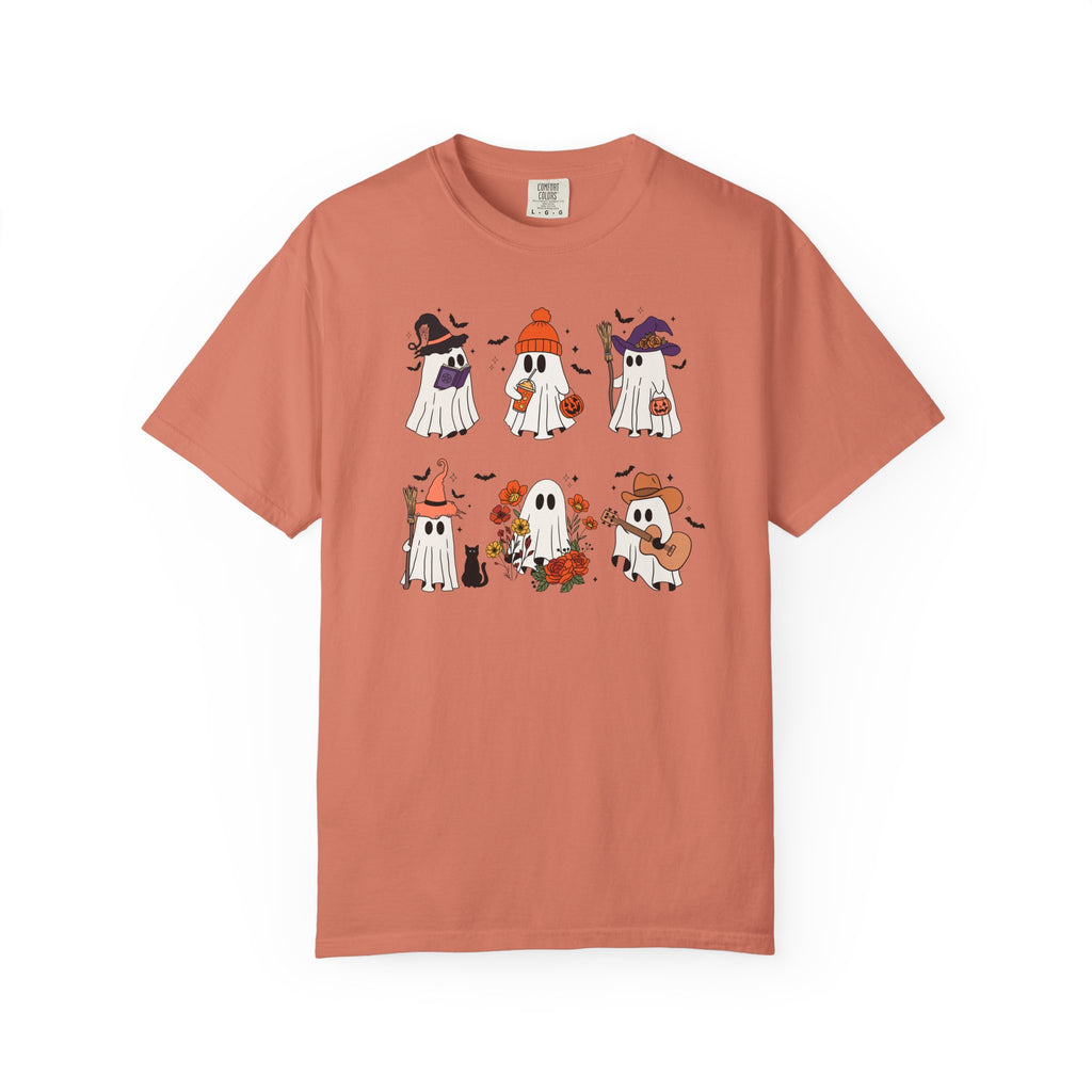 Cute Halloween Ghost Tshirt | Cozy Fall Vibes Top