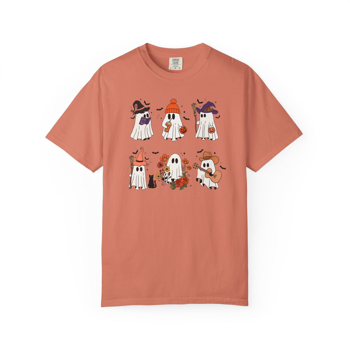Cute Halloween Ghost Tshirt | Cozy Fall Vibes Top