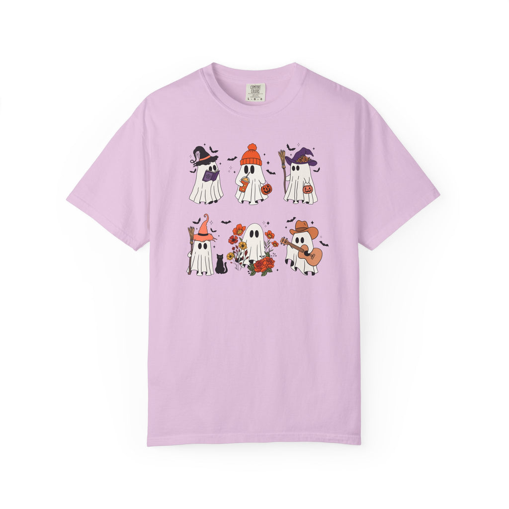 Cute Halloween Ghost Tshirt | Cozy Fall Vibes Top