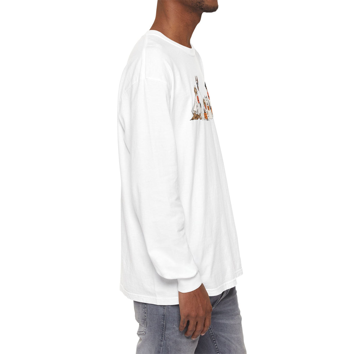 Halloween Ghost Dogs Long Sleeve Tshirt | Fun Holiday original design Long Sleeve