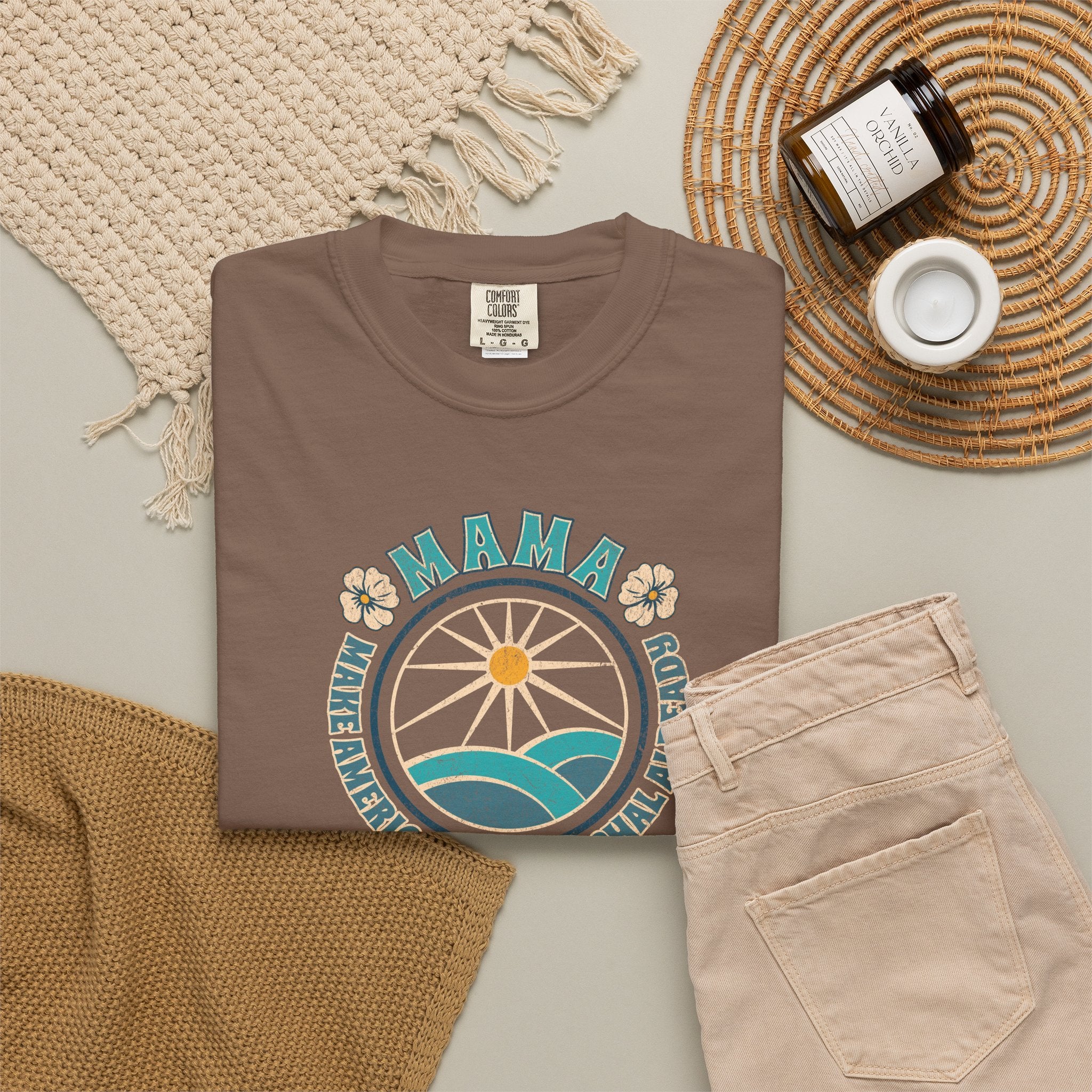 M.A.M.A Oceanic Summer Matriarchal T-Shirt — Make America Matriarchal Already Feminist Tee