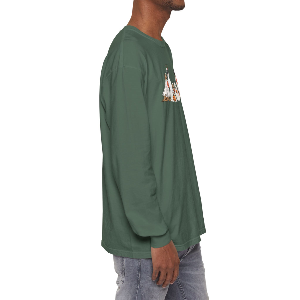 Halloween Ghost Dogs Long Sleeve Tshirt | Fun Holiday original design Long Sleeve