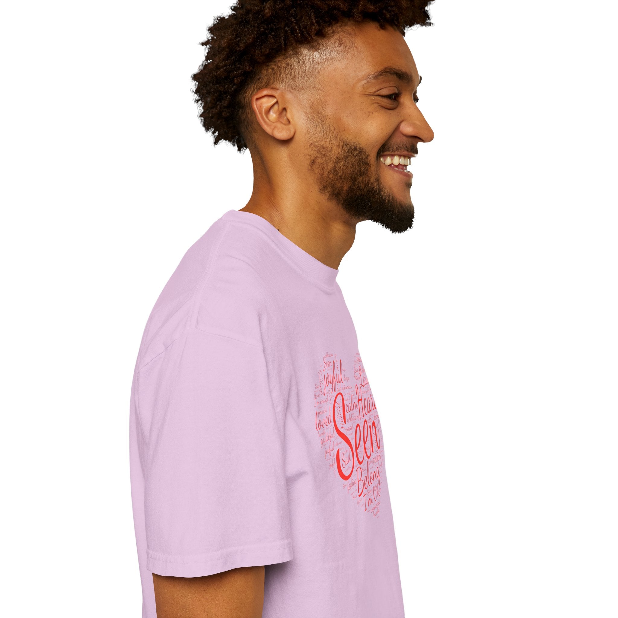 Seen Heart Tee | Support Mental Health Awareness Top | Belonging Tshirt