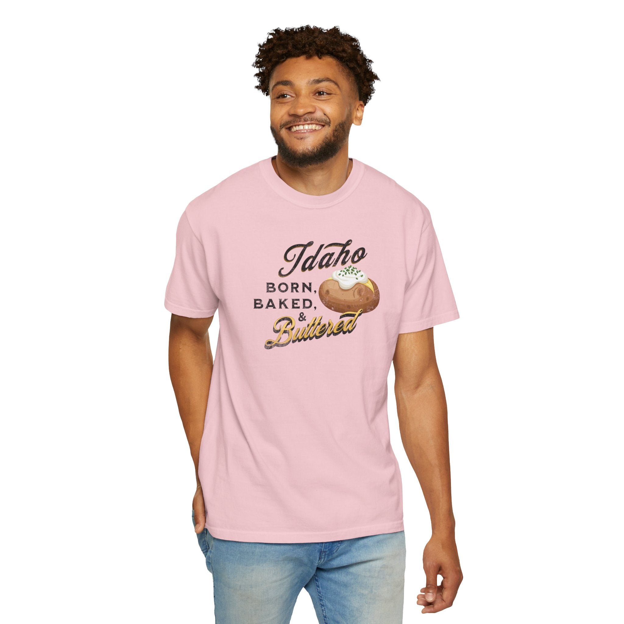 Idaho Born Baked & Buttered T-Shirt