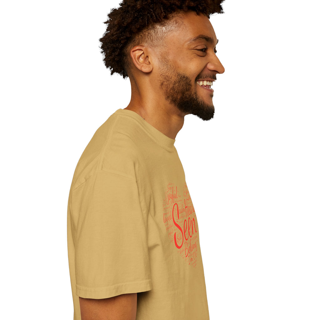 Seen Heart Tee | Support Mental Health Awareness Top | Belonging Tshirt
