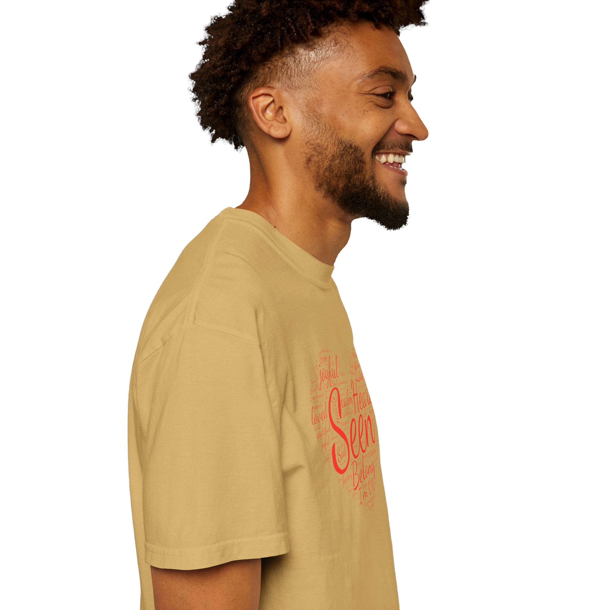 Seen Heart Tee | Support Mental Health Awareness Top | Belonging Tshirt
