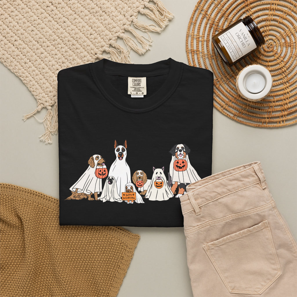 Halloween Ghost Dog T-Shirt — Dog Cosplay Top