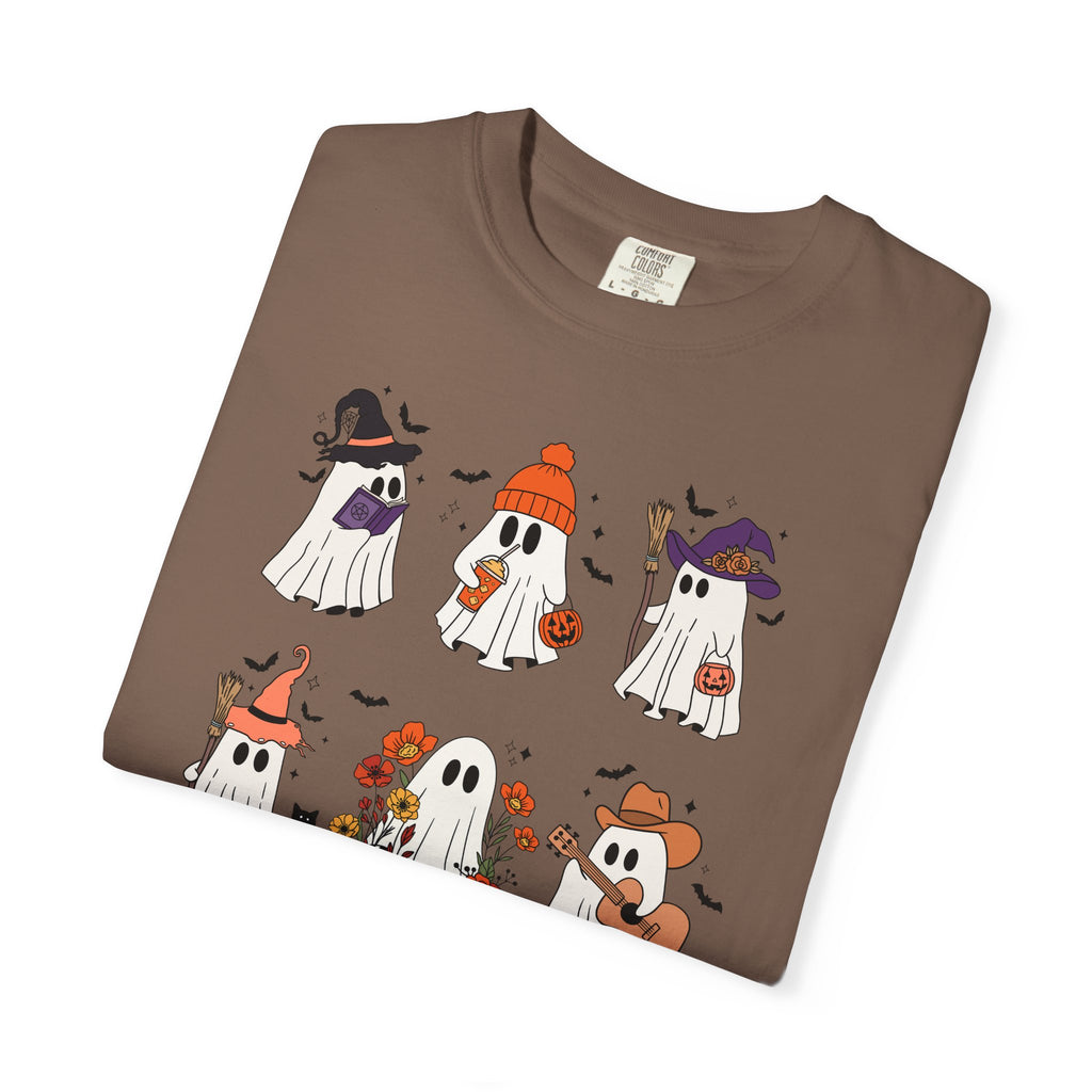 Cute Halloween Ghost Tshirt | Cozy Fall Vibes Top