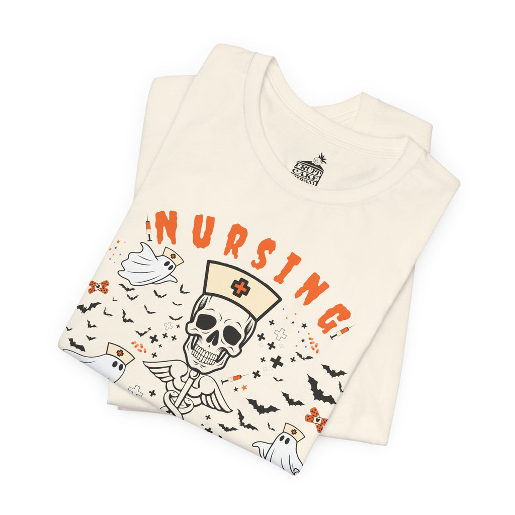 Spooky Nursing Assistant Tshirt | Halloween Ultra Soft Bella Canva Tees