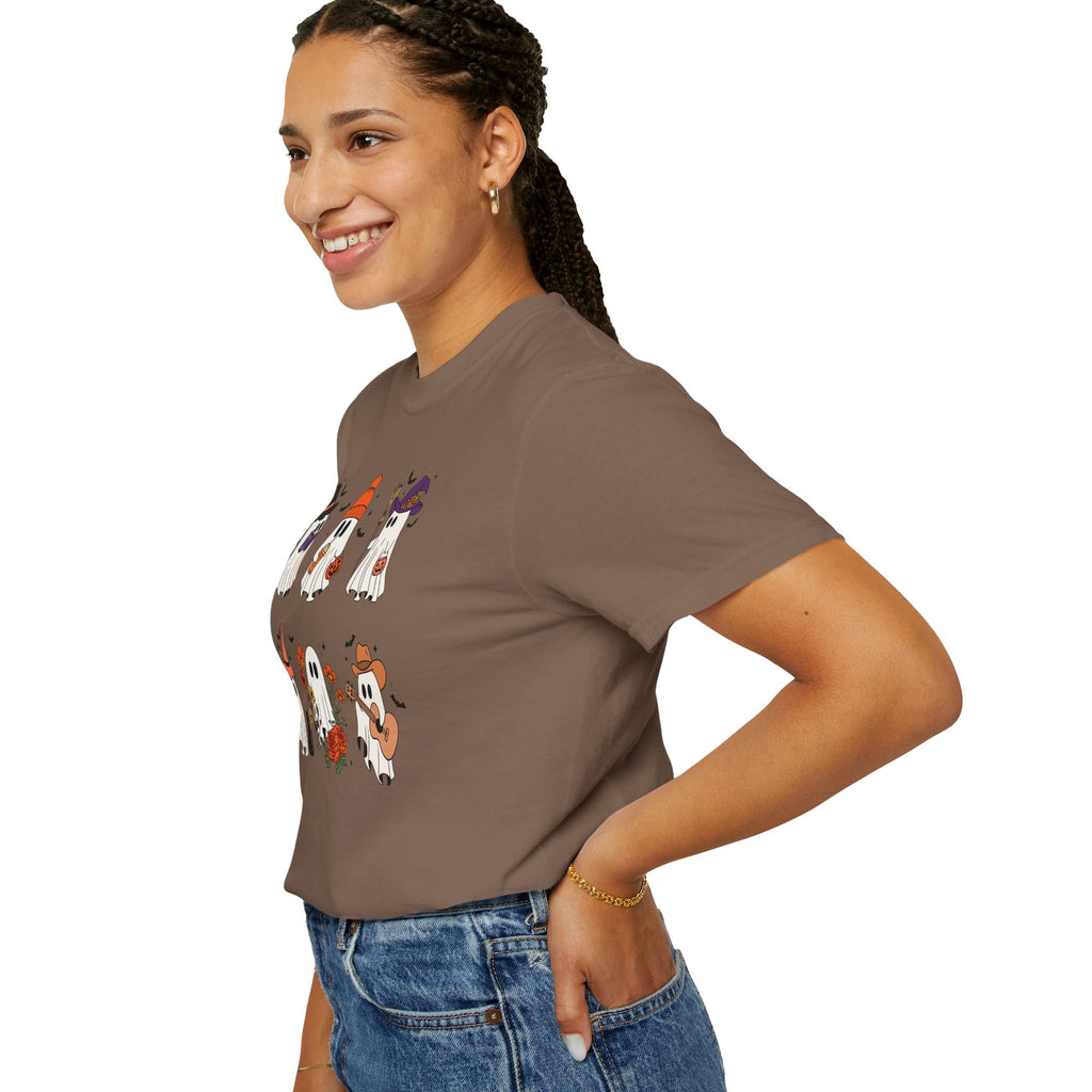 Cute Halloween Ghost Tshirt | Cozy Fall Vibes Top