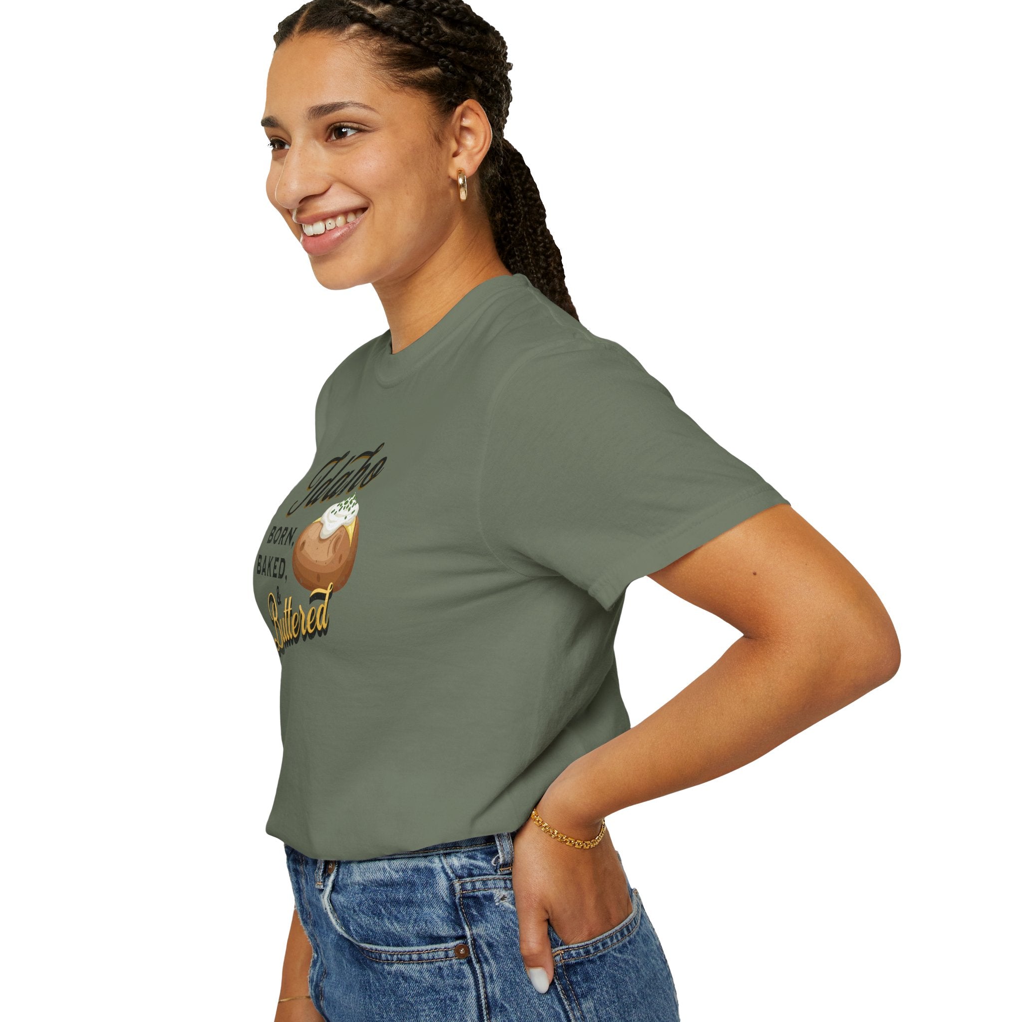 Idaho Born Baked & Buttered T-Shirt