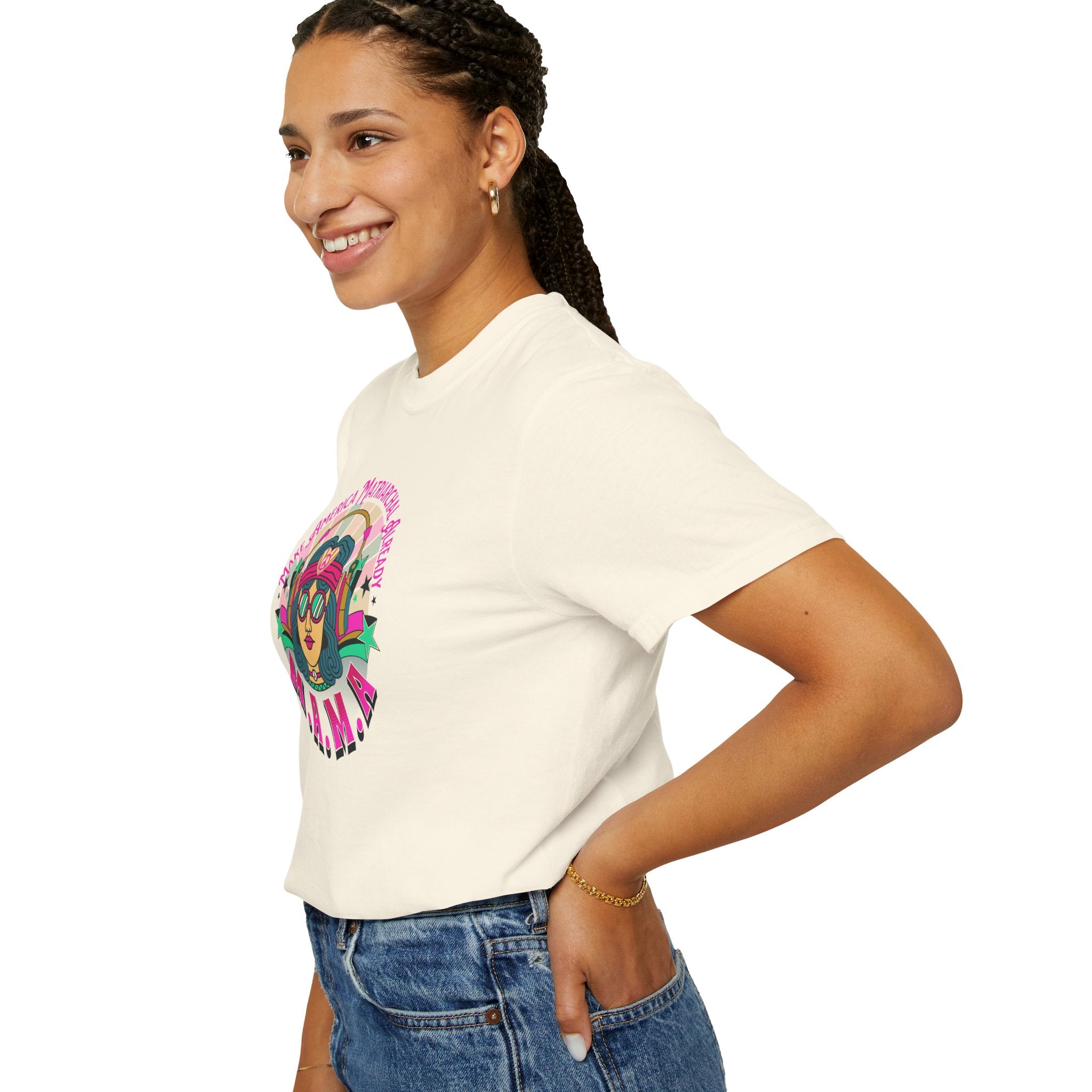 Bright M.A.M.A Matriarchal T-Shirt — Make America Matriarchal Already Feminist Tee