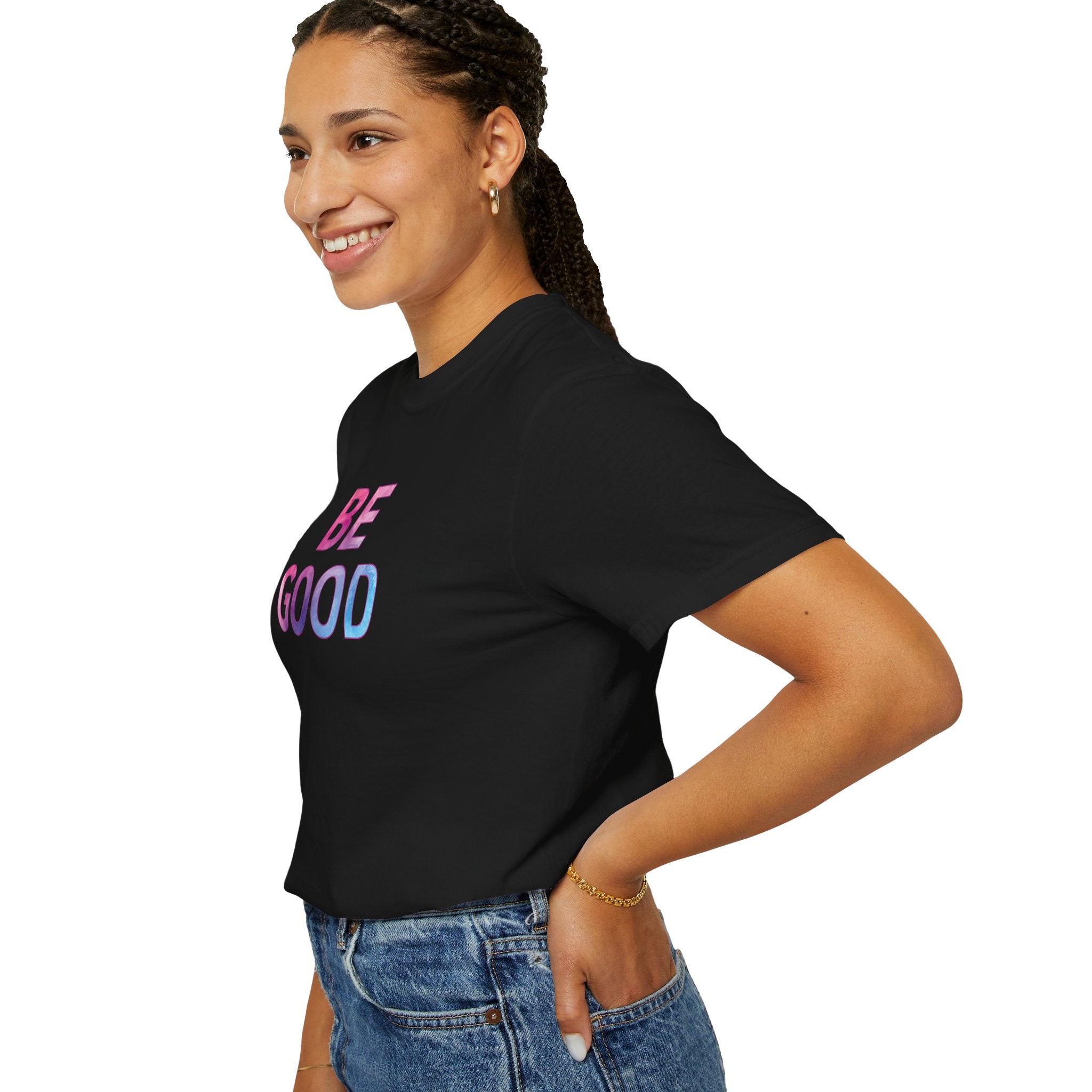 Be Good pastel gradient tee | Justice for Renee Good T-Shirt