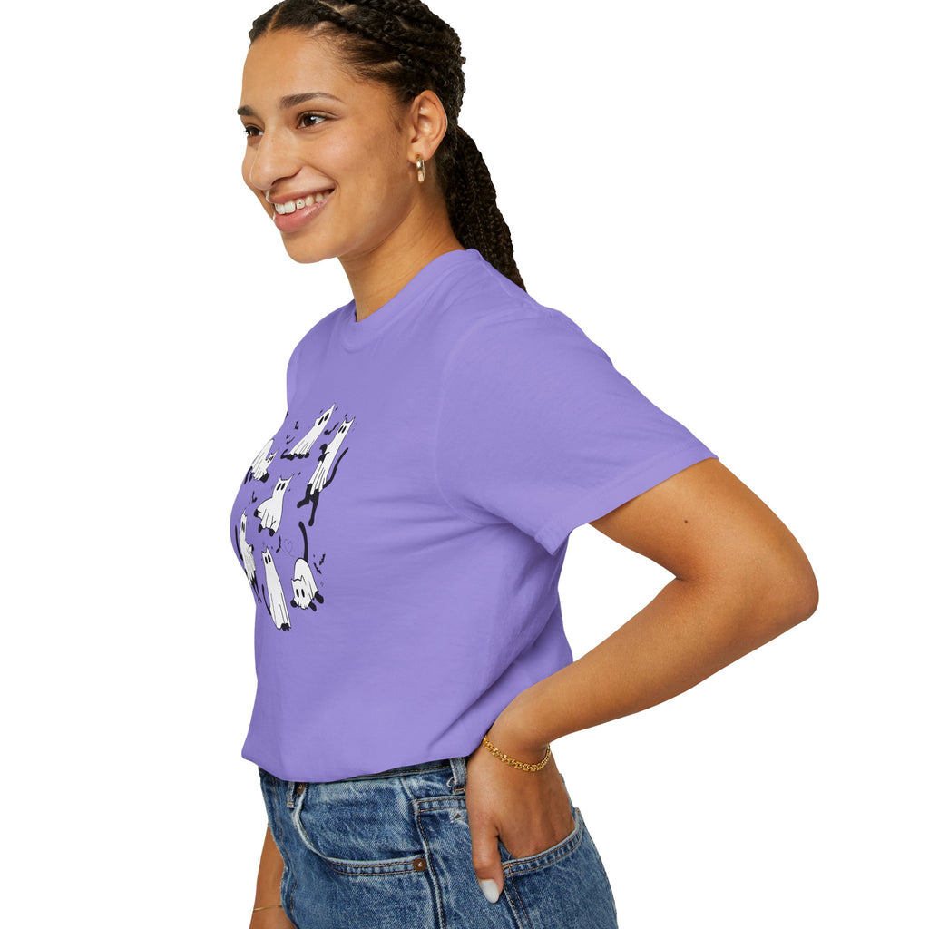 Ghost Cats & Bats Halloween TShirt