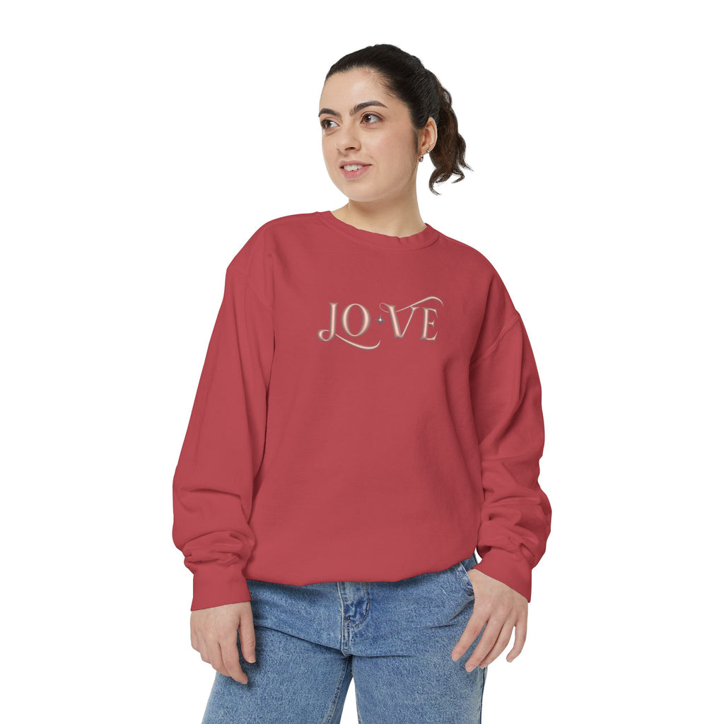 Feel the Love Sweatshirt | Calligraphy Valentines Love Sweatshirt | Bride gift| Brides Maid gift | Love sweatshirt