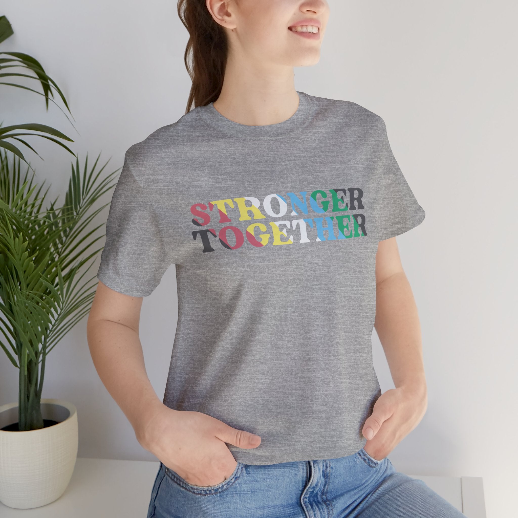 Stronger Together Disability Pride Tshirt