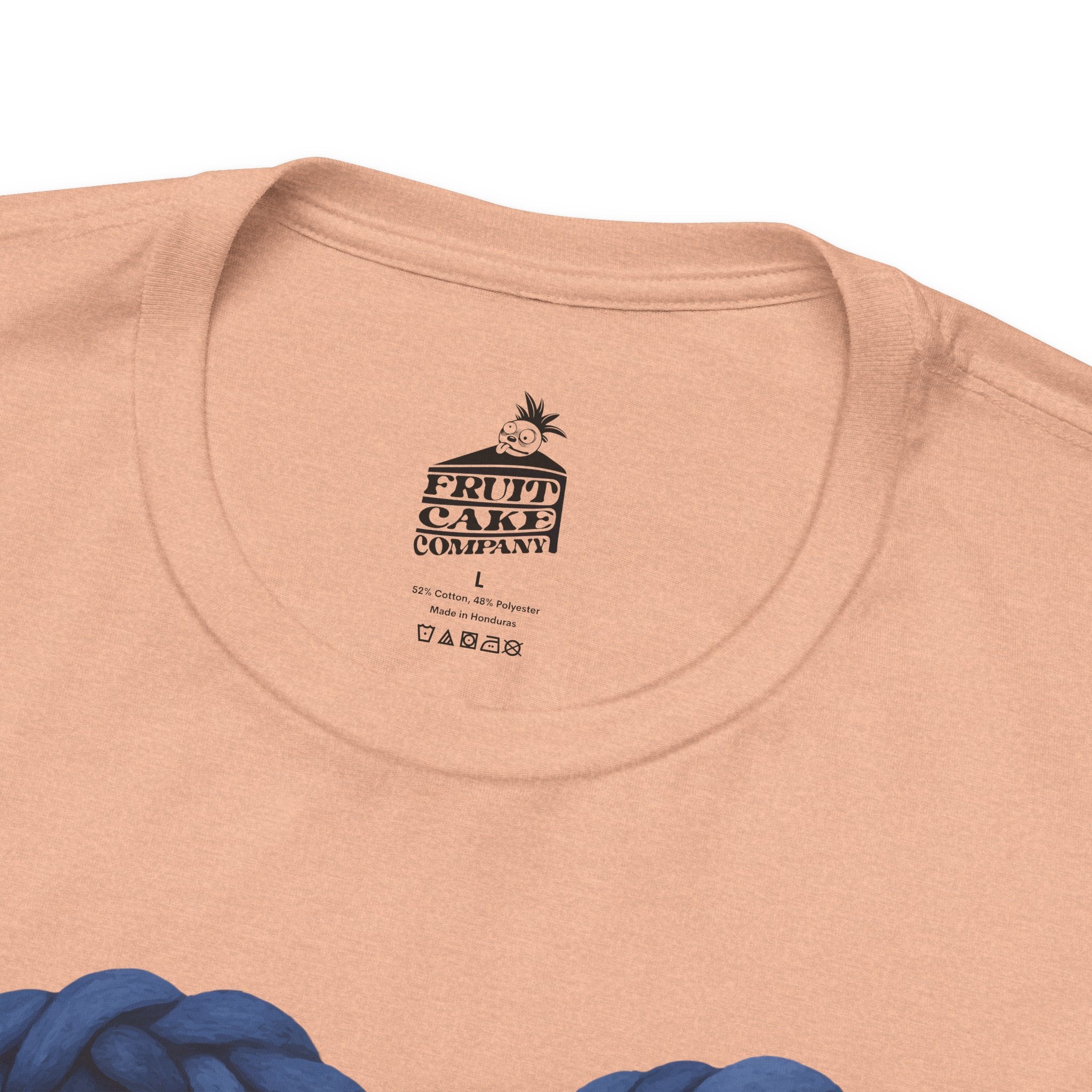 Minnesota Strong Knit Blue Heart T-Shirt | Heart Graphic Tee