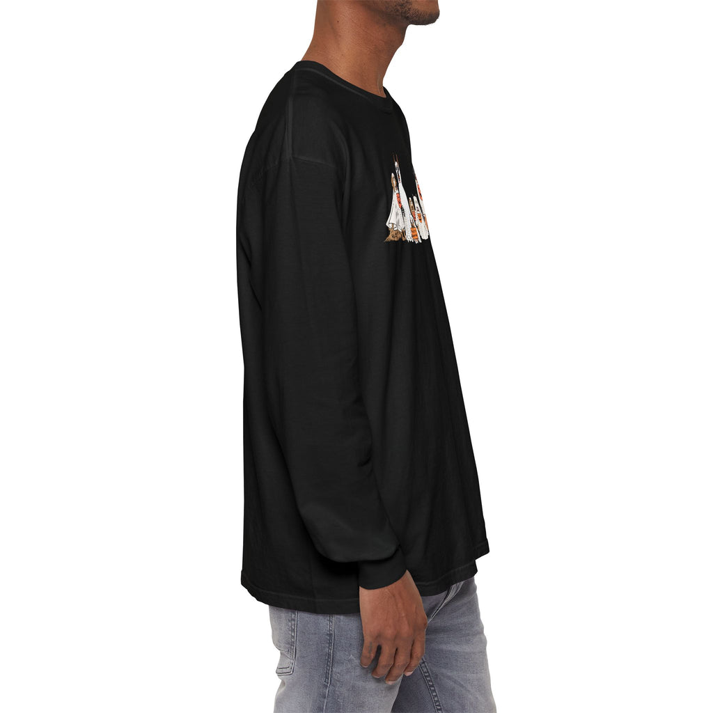 Halloween Ghost Dogs Long Sleeve Tshirt | Fun Holiday original design Long Sleeve