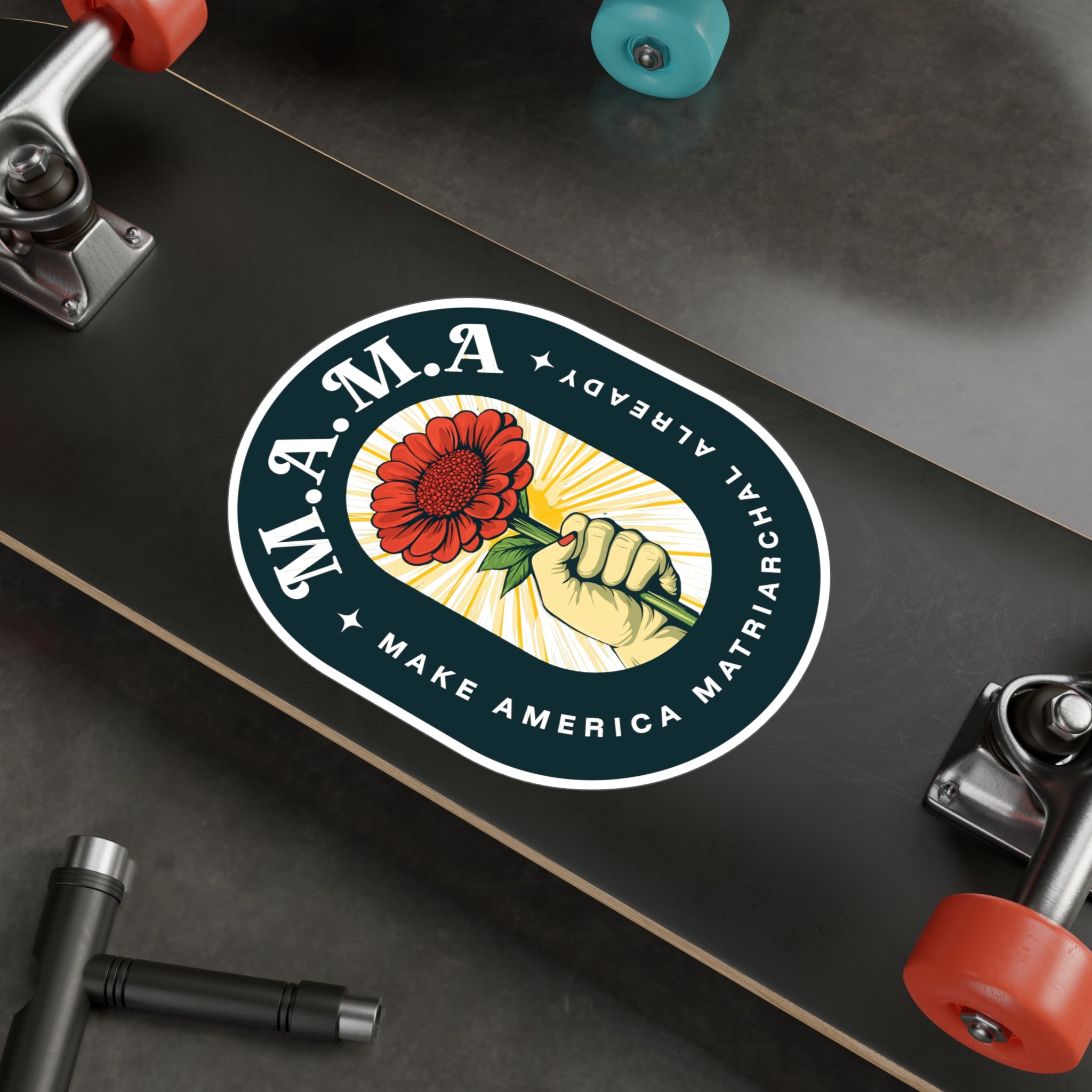 Sticker — M.A.M.A. "Make America Matriarchal Already" Kiss-Cut Vinyl Decal