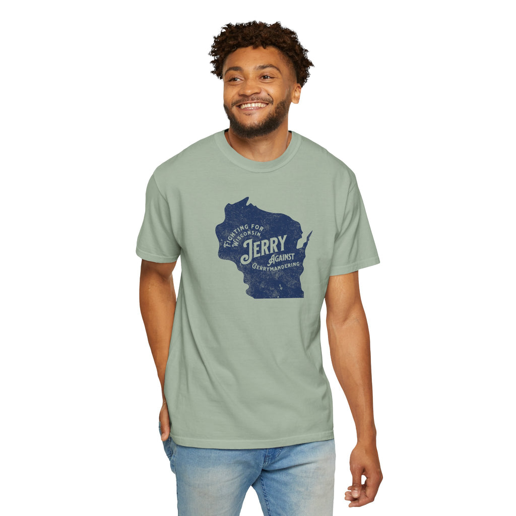 Wisconsin 'Jerry against Gerrymandering' Vintage T-Shirt