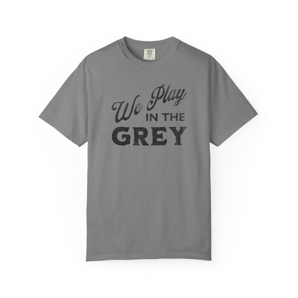 We Play in the Grey Vintage Graphic Tee | Inspired by Ebb and Flow Connections Cooperative