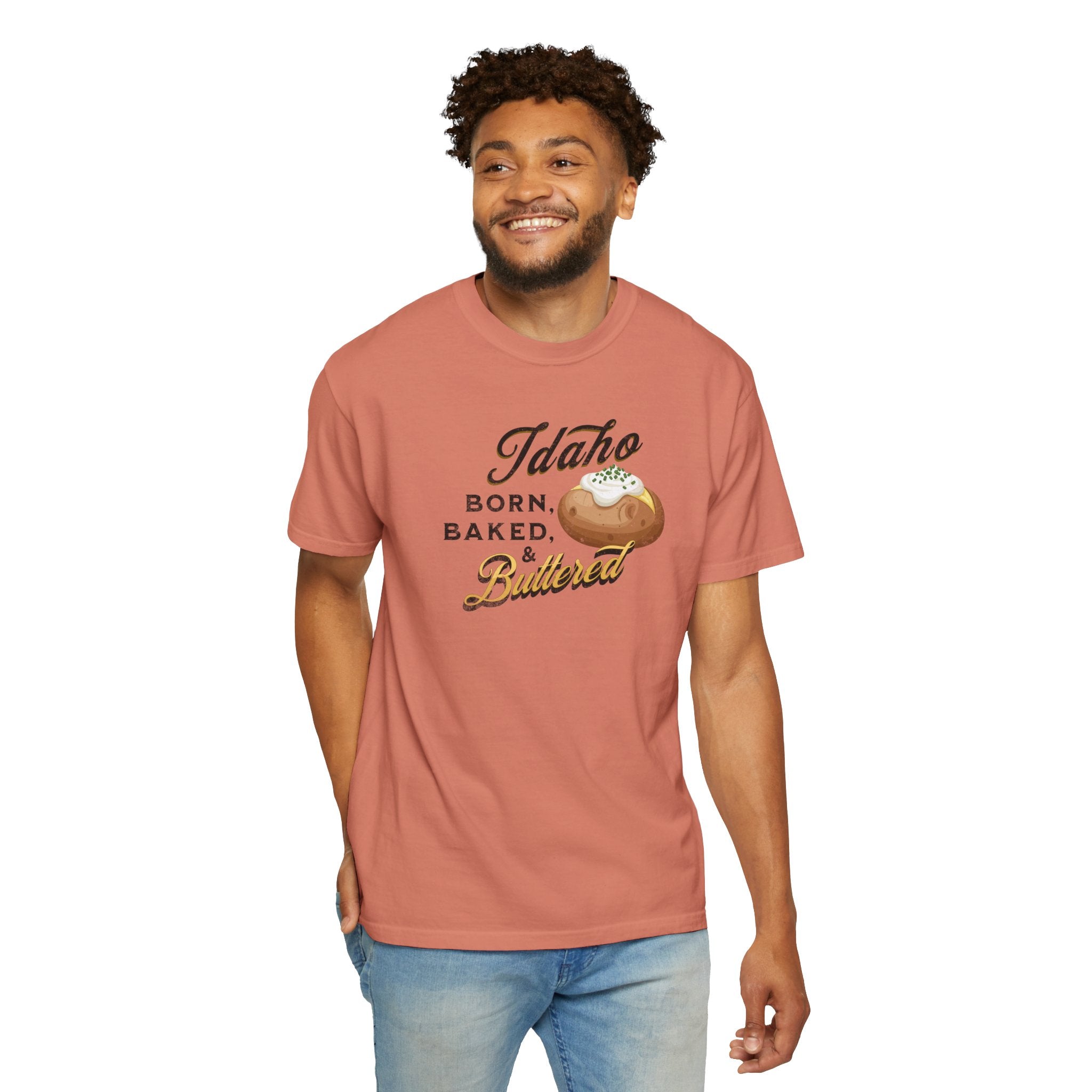 Idaho Born Baked & Buttered T-Shirt