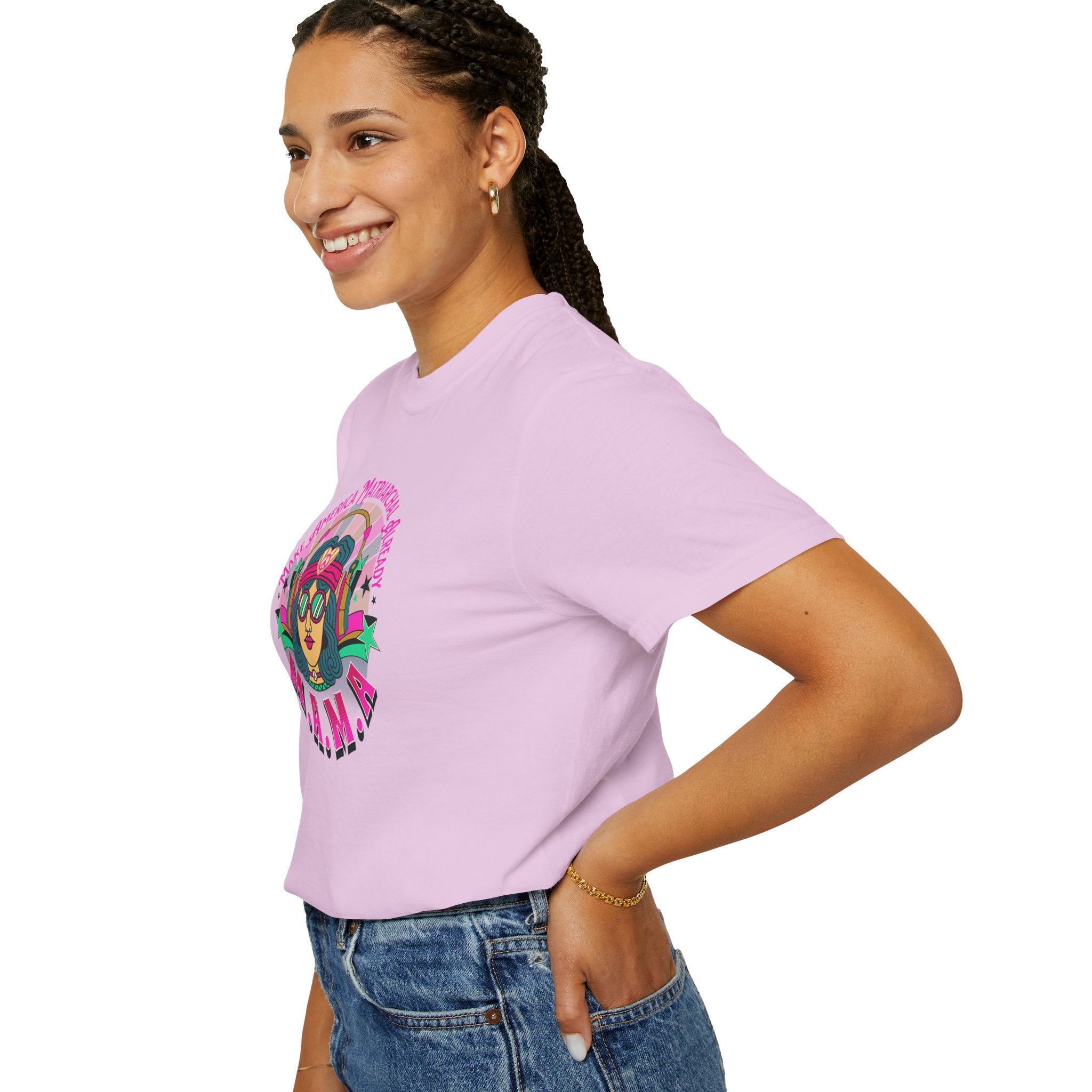 Bright M.A.M.A Matriarchal T-Shirt — Make America Matriarchal Already Feminist Tee