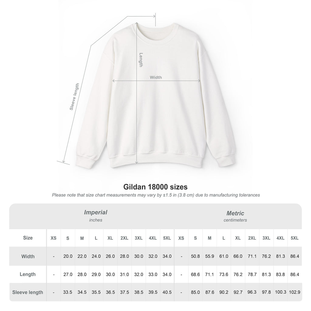 Disability Pride Sweatshirt | Heart Graphic Crewneck