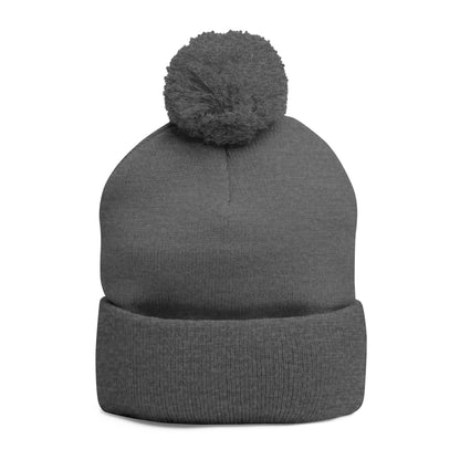 Team SISU Pom Pom Tuque Black and Grey